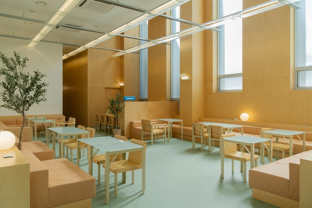 Mangrove Dongdaemun Co-living / COM - Interior Photography, Coliving, Door, Table, Chair
