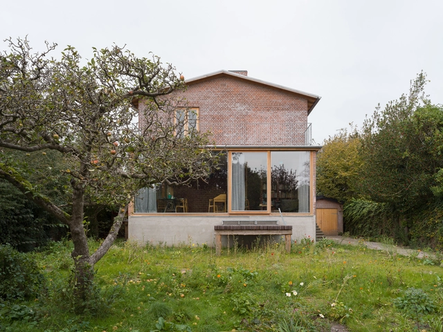 Casa 14A / pihlmann architects - Fotografia de Exterior, Casas, Jardim, Fachada, Porta