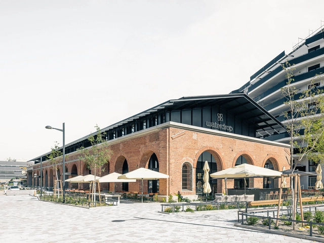 GOH Conversion Gösserhalle / AllesWirdGut Architektur - Exterior Photography, Adaptive Reuse, Facade, Arcade