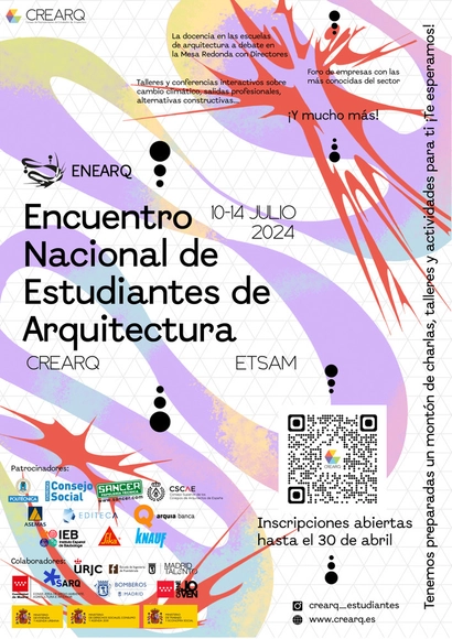 ENEARQ: Encuentro Nacional de Estudiantes de Arquitectura / ETSAM de Madrid - Imagen Principal