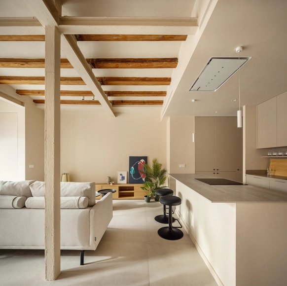  Edificio B67 en distrito 22@ / Nook Architects - Fotografía interior, Apartamentos, Mesas