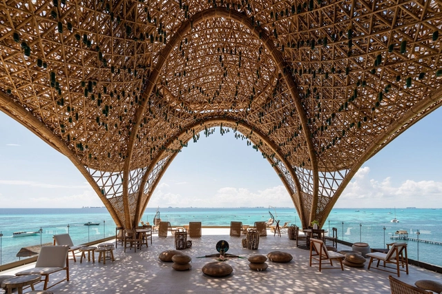 Hoteles en México: el uso de materiales naturales y residuos en la construcción contemporánea - Imagen Principal