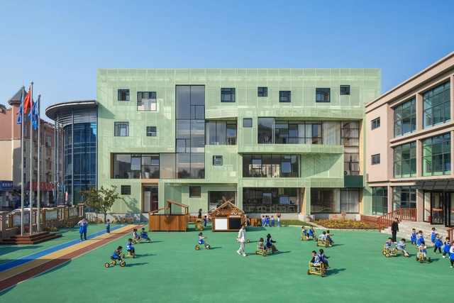 Reforma do Centro Comunitário Intergeracional Qinghuayuan / ATELIER XI - Fotografia de Exterior, Centro Comunitário