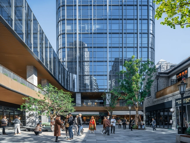 鸿寿坊 / Plus 8 Consulting - 建筑图, 商业建筑, 表皮