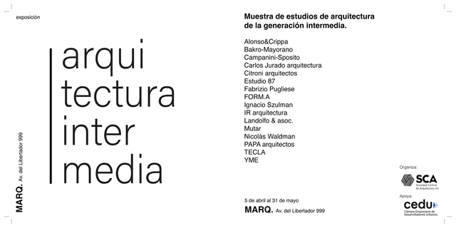 Arquitectura Intermedia - Imagen Principal