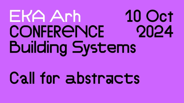 Call for Abstracts: EKA Arh Conference 2024 - Featured Image