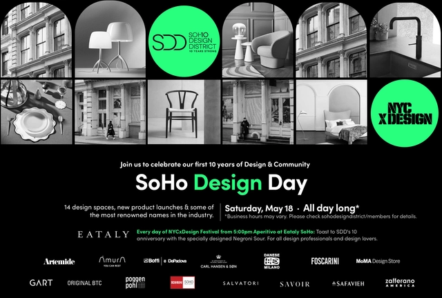 Soho Design District celebrates 10 years | Soho Design Day - Featured Image