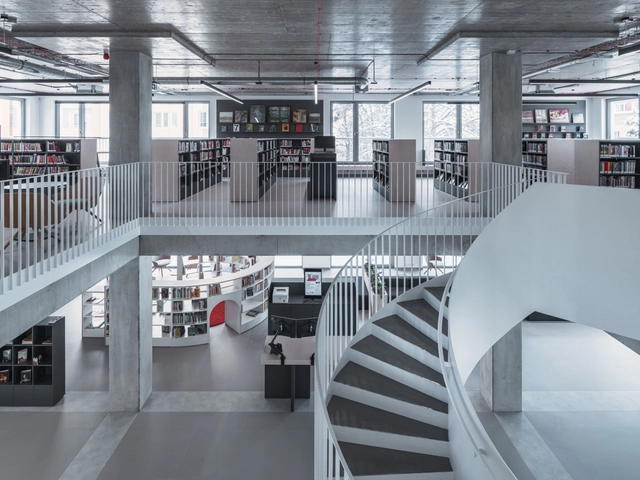 Knihovna Petřiny Library / monom - Library