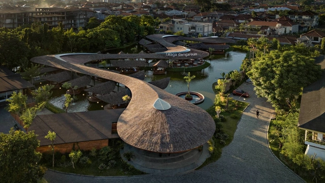 Restaurante Talaga Sampireun Bali / K-Thengono Design Studio - Restaurante