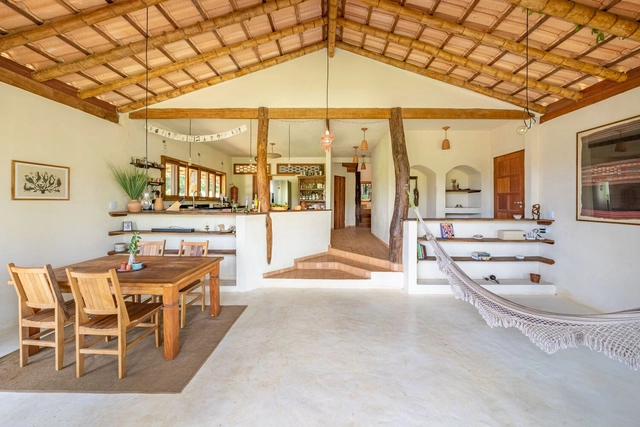 Casa AVA / Irina Biletska - Fotografia de Interiores, Sustentabilidade, Cozinha, Viga, Mesa, Cadeira