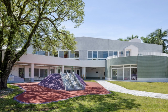 45° Kindergarten / office aaa - Exterior Photography, Kindergarten, Facade