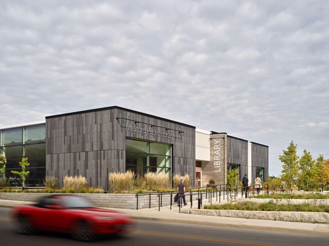 Meaford Public Library / LGA Architectural Partners - Exterior Photography, Library, Facade