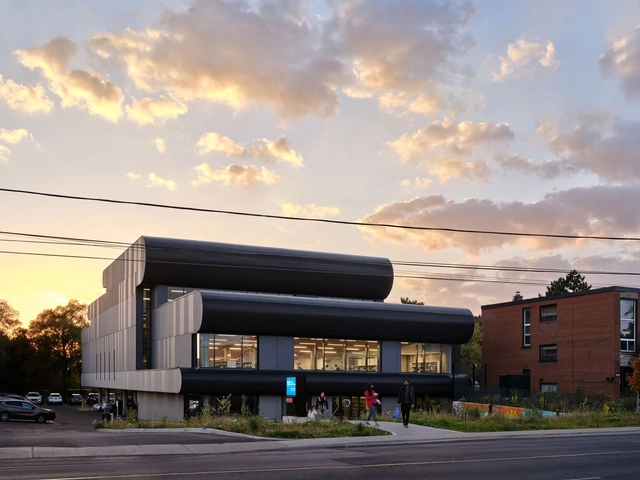 多伦多公共图书馆 – Albert Campbell 分馆 / LGA Architectural Partners - 建筑图, 图书馆, 表皮