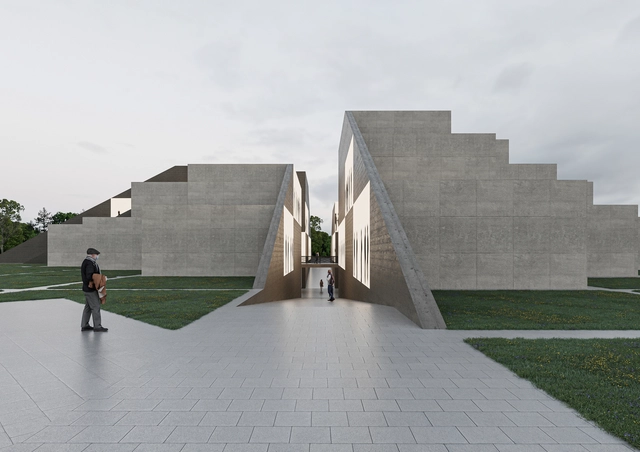 Una capilla abstracta en Portugal y un museo en Irán: 10 proyectos no construidos con diseños en hormigón - Imagen Principal
