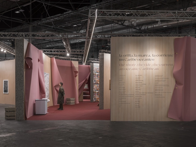 Exposición La orilla, la marea, la corriente: un Caribe oceánico en ARCO Madrid / Ignacio G. Galán + OF Architects - Installation