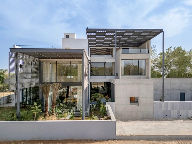 Enso Villa / The Grid Architects - Exterior Photography, Houses, Facade