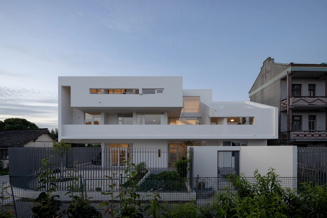 上海浦东田园住宅 / 柯笠建筑 - 建筑图, 独立住宅, 表皮