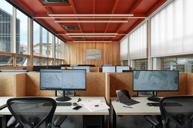 JCB 工作室 / Jackson Clements Burrows Architects - 室内图, 办公建筑, 桌子, 椅子