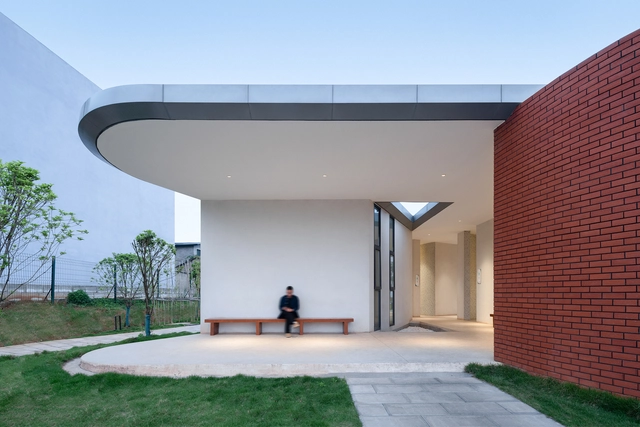 梁子湖长岭渡口配套建筑  / 原榀建筑事务所 - 公共建筑