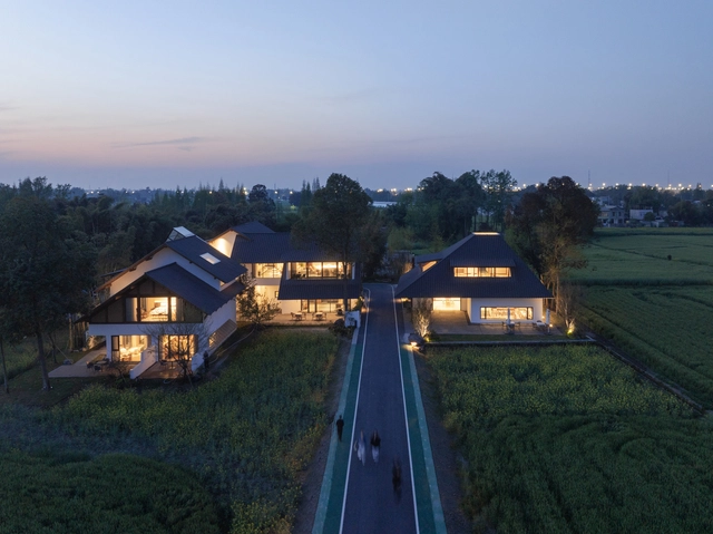 新都·百草香庐 / 小隐建筑 - 建筑图, 旅馆