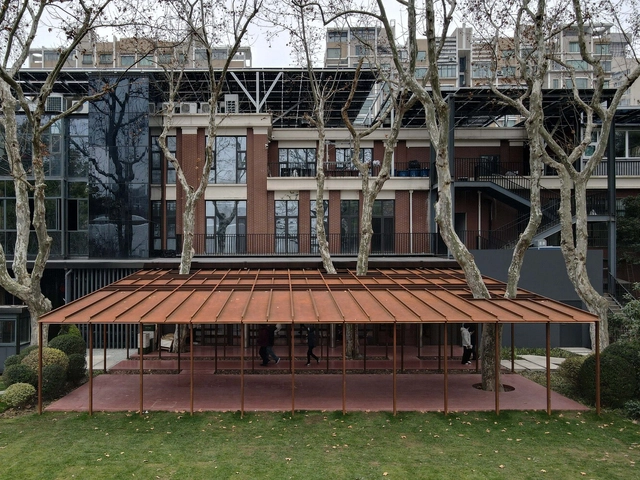 鲁迅公园咖啡亭 / 是所设计 - 建筑图, 咖啡馆, 表皮