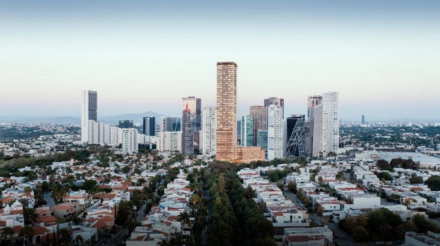 SOM inicia la construcción de la torre de uso mixto más alta en el distrito Andares Zapopan de Guadalajara, México - Imagen Principal