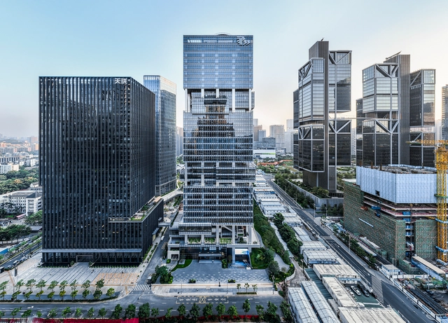 T33全时中心 /  Aedas - 建筑图, 建筑, 表皮, 城市