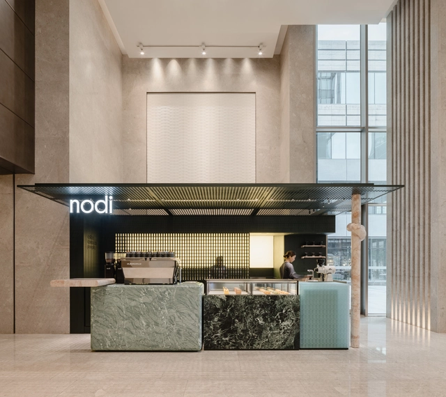 Nodi上海嘉里中心店 / OFFICE AIO - 咖啡店室内设计