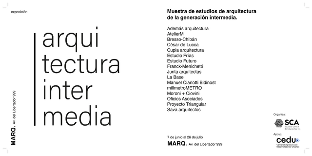 Arquitectura Intermedia - Imagen Principal