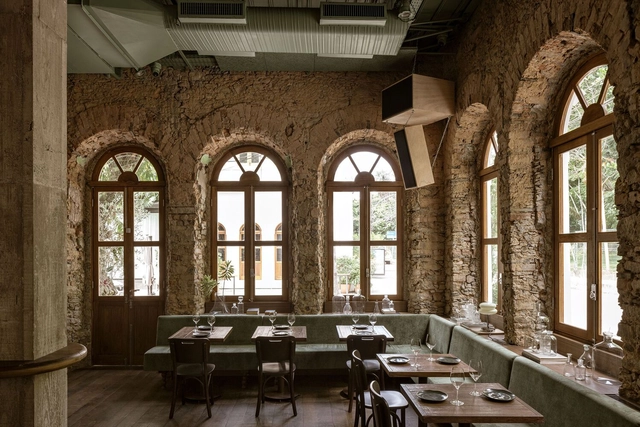 Restaurante Eleninha / Tadu Arquitetura - Fotografia de Interiores, Bar, Arco, Arcada, Mesa, Cadeira