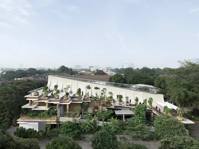 Aruma 分层花园 / RAD+ar (Research Artistic Design + architecture) - 餐饮建筑