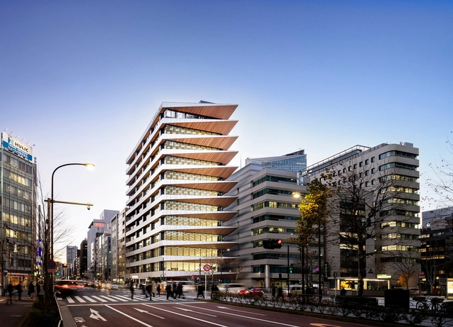 银泉西新桥大楼 / 日建设计 - 商业建筑