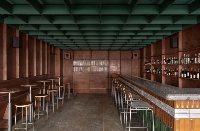 Bursa Bar / Mirzoyan Studio - Fotografia de Interiores, Design De Interiores, Cozinha, Viga, Cadeira