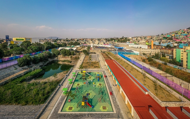 Parque Hídrico la Quebradora / Taller Capital + UNAM + Manuel Perló - Parque