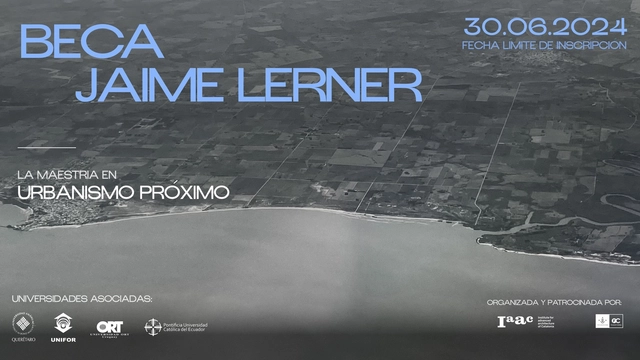 IAAC Beca Jaime Lerner - Imagen Principal