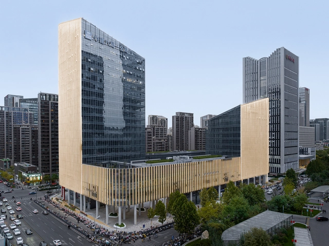 Office Development Building in Jinan / Gerber Architekten - Office Buildings