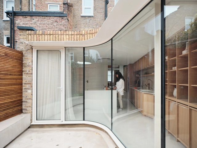 Casa media luna / DROO Architects - Fotografía interior, Diseño De Interiores, Cocina, Fachada, Puerta