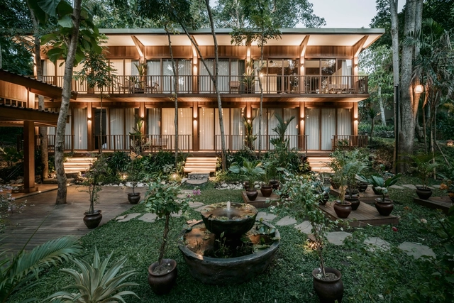Retreat Village / Stilt Studios - Exterior Photography, Wellness Interiors, Garden, Facade, Lighting