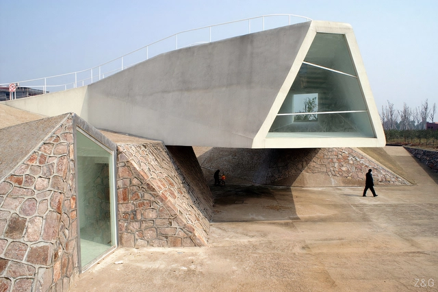 Sala de Exhibiciones, Jinhua Architecture Park - Tatiana Bilbao mx.a / Tatiana Bilbao - Centro De Exhibición