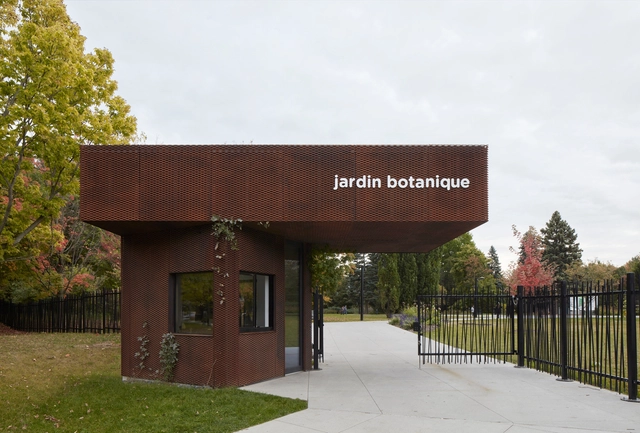 蒙特利尔植物园入口展览馆 / Pelletier De Fontenay - 建筑图, 其他建筑, 围栏, 表皮