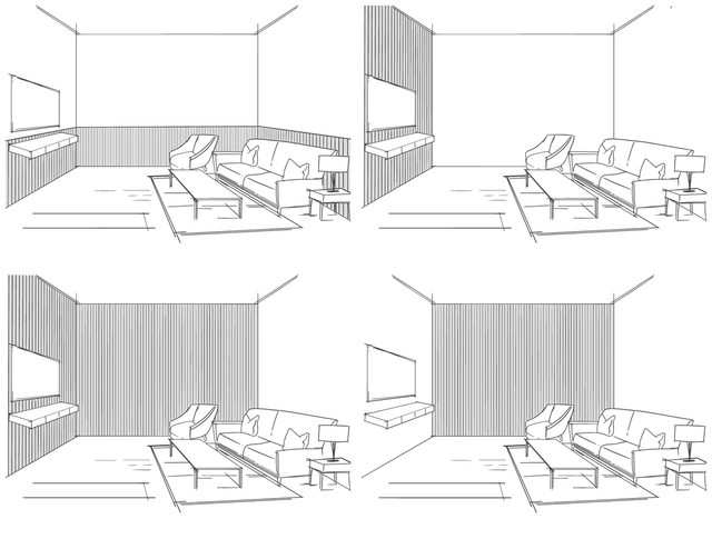 ¿Cómo utilizar los revestimientos ripados en muros interiores?  - Imagen Principal