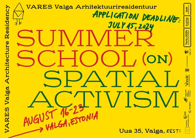 Call for Submissions: VARES Summer School on Spatial Activism - Featured Image