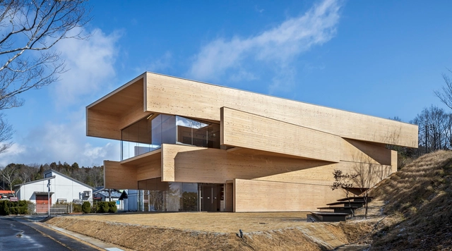 Kibi Kogen N Square / Kengo Kuma & Associates - Commercial Architecture