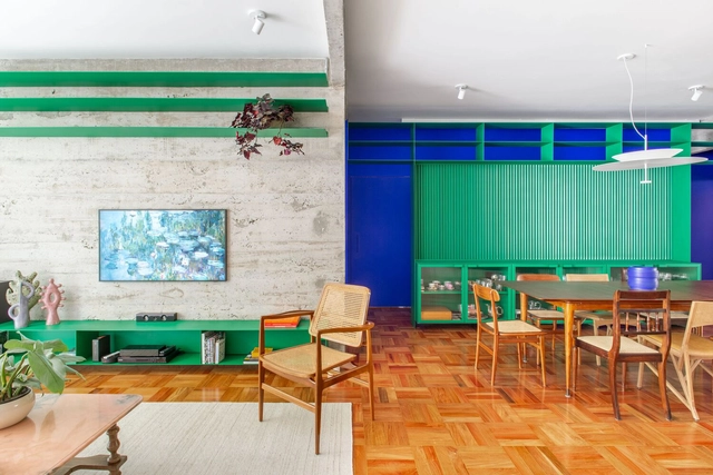 Apartamento Lausanne / Mana arquitetura + Cru Estudio de Criação - Fotografia de Interiores, Interiores Residenciais, Mesa, Cadeira, Iluminação