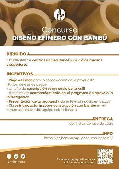 Concurso de diseño efímero con bambú - Imagen Principal