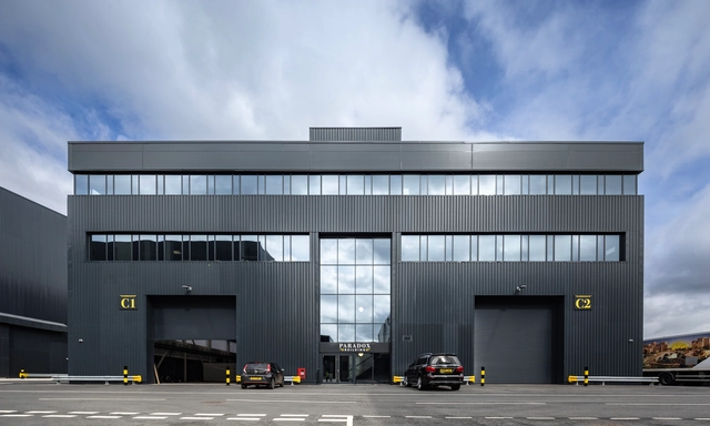 Shinfield TV and Film Studios / Scott Brownrigg - Exterior Photography, Commercial Architecture, Facade