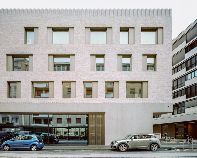 Public Facilities Building / Lacroix Chessex - Drawings, Public Architecture, Facade
