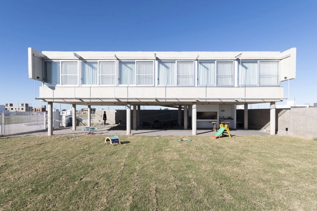柱间住宅 / Esteras Perrote - 建筑图, 独立住宅, 表皮