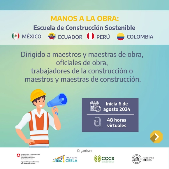 Curso Manos a la obra: Escuela de construcción sostenible - Imagen Principal