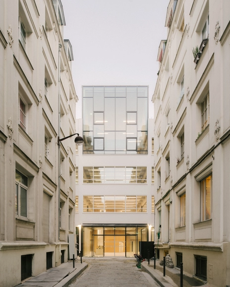 Malevart Innovative Offices Transformation / h2o architectes - Interior Photography, Office Buildings, Facade